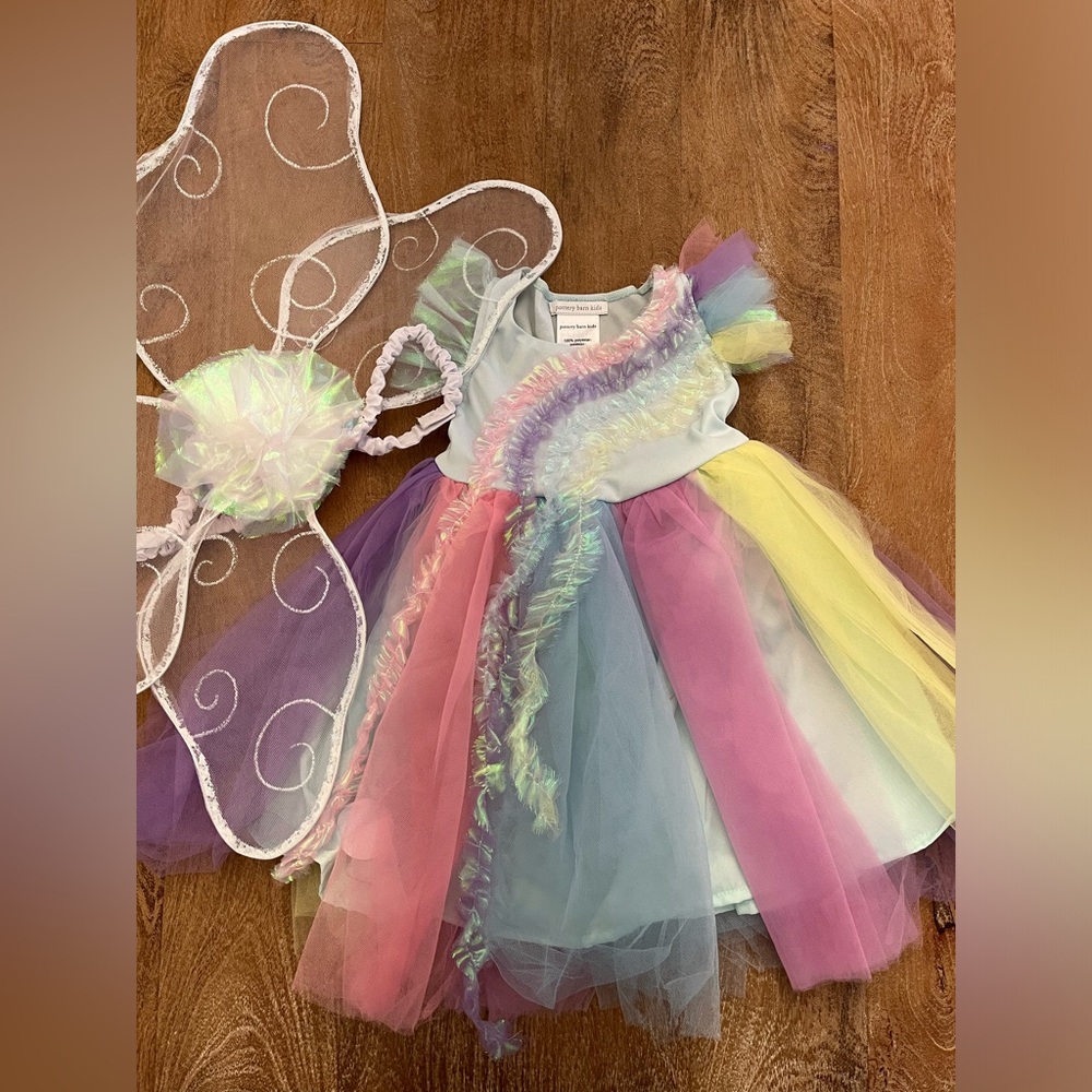 Pottery Barn Kids Light Up Rainbow Fairy Costume - Picture 5 of 8